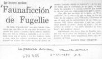 "Faunaficción" de Fugellie