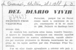 Francisco Frías Valenzuela.