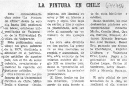 La Pintura en Chile.