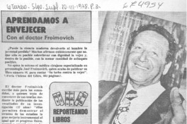 Aprendamos a envejecer