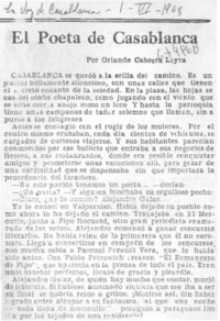 El poeta de Casablanca