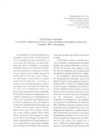 Los pueblos originarios del Norte Verde