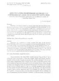 Arte en la zona de histéresis