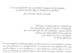 Las tentaciones de Eva según Miranda Rupailaf La Evocación del cuerpo y el deseo