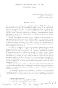 Impronta humana de Oreste Plath