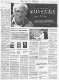 Monsiváis para Chile (entrevista)