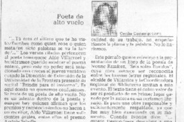 Palabras de agradecimiento en presentación de "Vida y obra de Andrés Sabella"