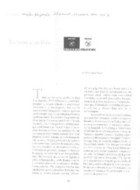 En torno a un libro inclasificable