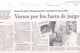 Versos por los fuera de juego (entrevista)