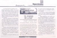 "El hombre de la paz"