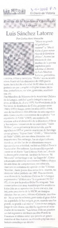 Luis Sánchez Latorre