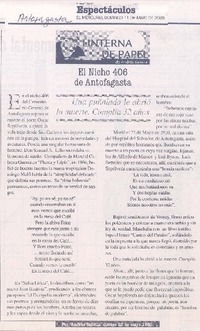 El nicho 406 de Antofagasta