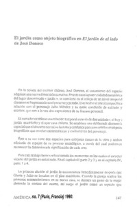 El jardín como objeto biográfico en El jardín de al lado de José Donoso