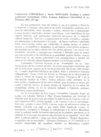 Oralidad y cultura tradicional