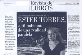 Sutil habitante de una realidad paralela (entrevista)