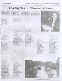 Los Angeles de Alfonso Calderón