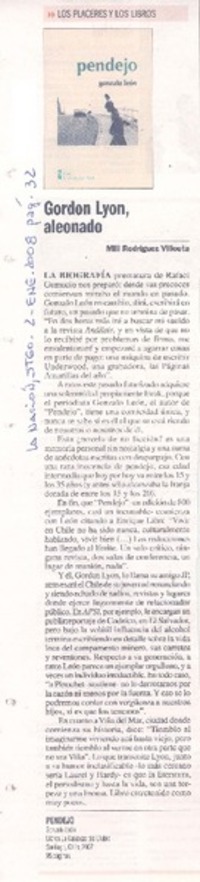 Gordon Lyon, aleonado