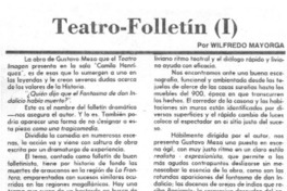Teatro-folletín (I)