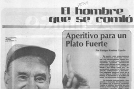 Aperitivo para un plato fuerte