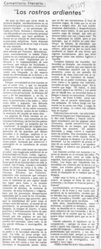 Los rostros ardientes"