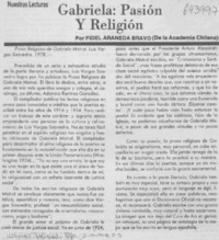 Gabriela: pasión y religión