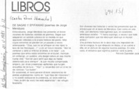De sagas y epifanías