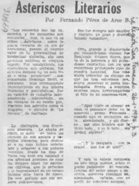 Asteriscos literarios