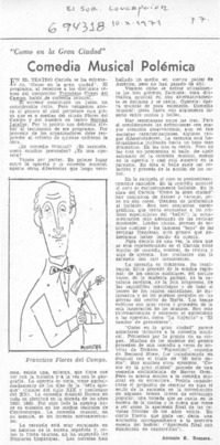 Comedia musical polémica