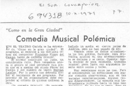 Comedia musical polémica