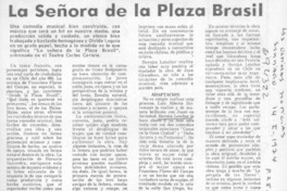 La señora de la plaza Brasil.