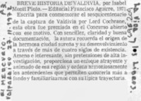 Breve historia de Valdivia.