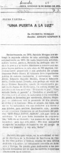 Una puerta a a la luz