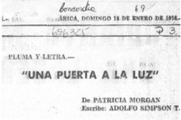 Una puerta a a la luz