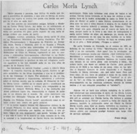 Carlos Morla Lynch