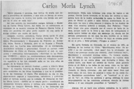 Carlos Morla Lynch