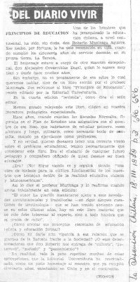 Principios de educación