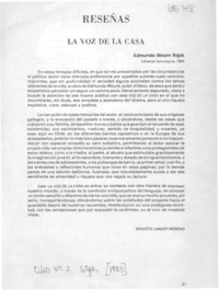 La voz de la casa