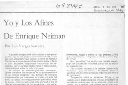 Yo y los afines de Enrique Neiman