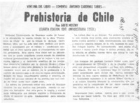 Prehistoria de Chile