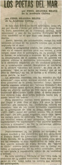 Los poetas del mar