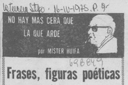Frases, figuras poéticas