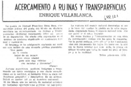 Acercamiento a Ruinas y transparencias