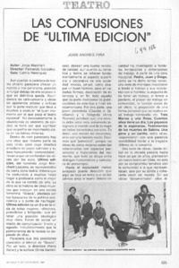 Las confusiones de "Última edición"