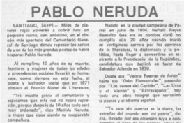 Pablo Neruda.