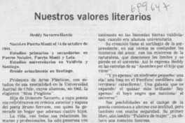 Nuestros valores literarios