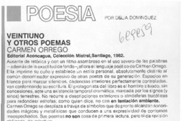 Veintiuno y otros poemas