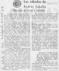 Dibujante de líneas y palabras