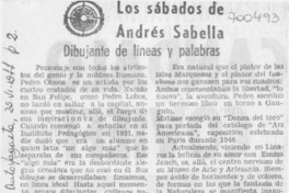 Dibujante de líneas y palabras