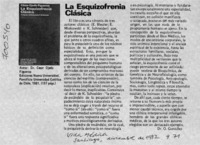 La esquizofrenia clásica