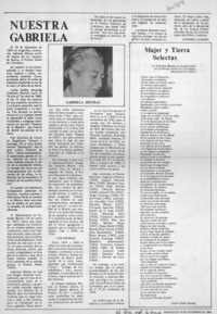 Nuestra Gabriela